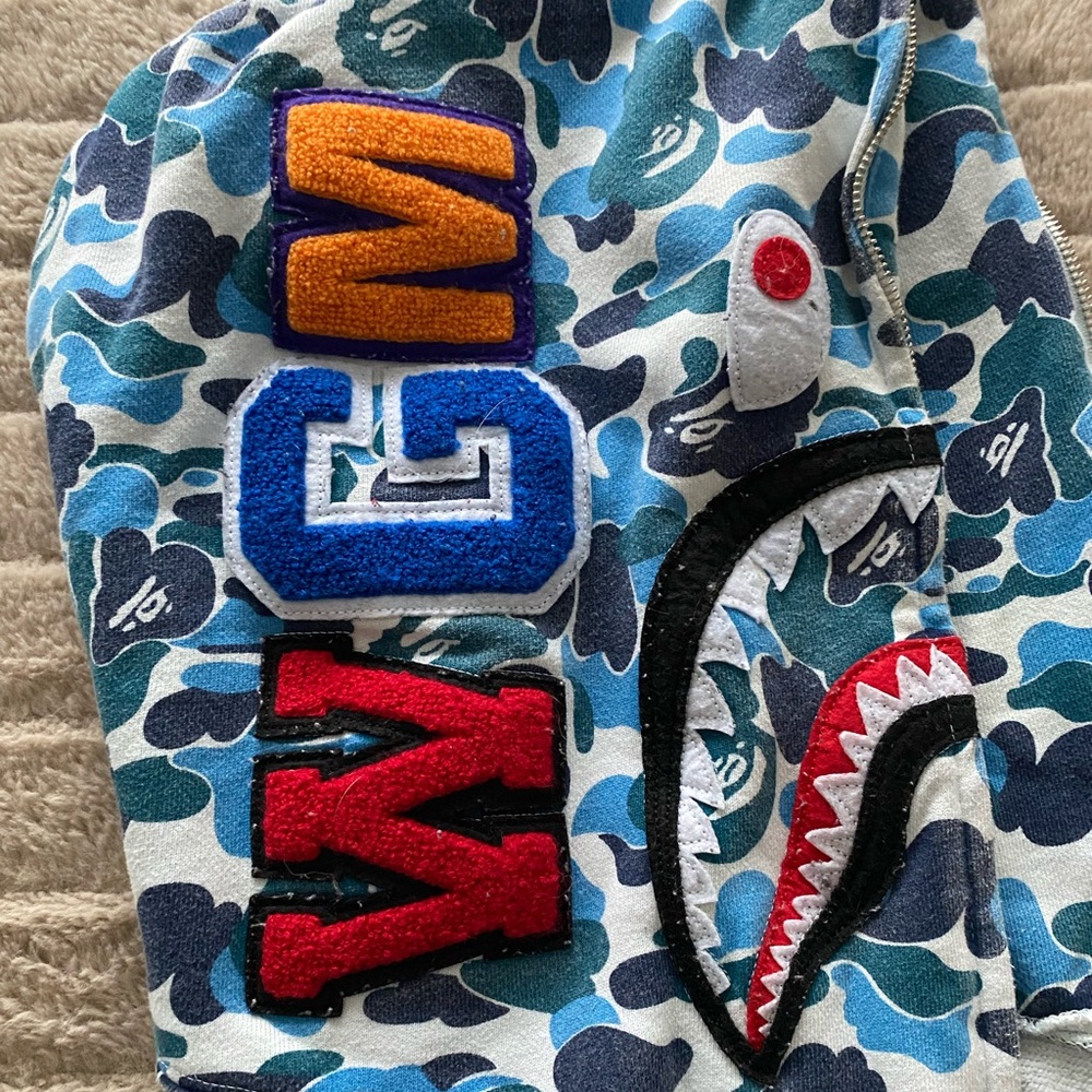 BAPE WGM AUTHENTIC HOODIE